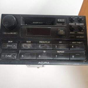 1991-1995 ACURA LEGEND RADIO AUDIO CASSETTE PLAYER EQUIPMENT OEM, 638-56841