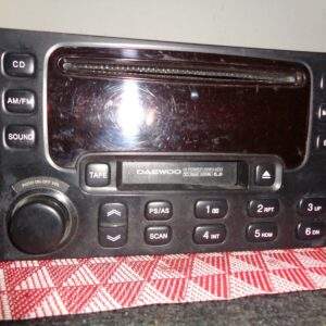 Daewoo Leganza Audio Radio Cd Player Cassette Receiver