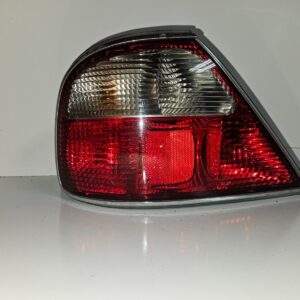 98-03 JAGUAR XJ8 LEFT DRIVER SIDE TAIL LIGHT CHROME BEZEL LAMP OEM, 166-60343