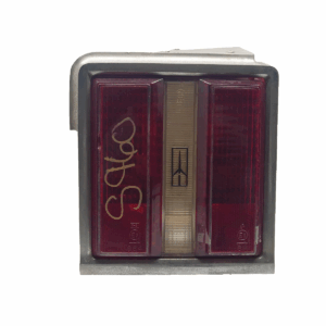 82-84 OLDSMOBILE OMEGA REAR RIGHT SIDE TAIL LIGHT CHROME BEZEL OEM, 166-01105