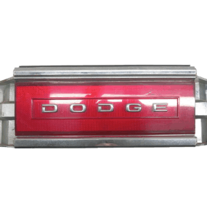 1988-1993 DODGE DYNASTY REAR CENTER TAIL LIGHT FINISH PANEL OEM, 194-00121