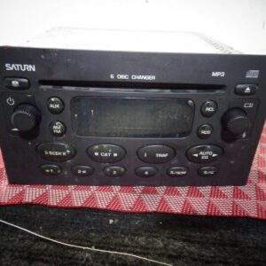 Saturn Ion Audio Radio Cd Player Cassette Receiver