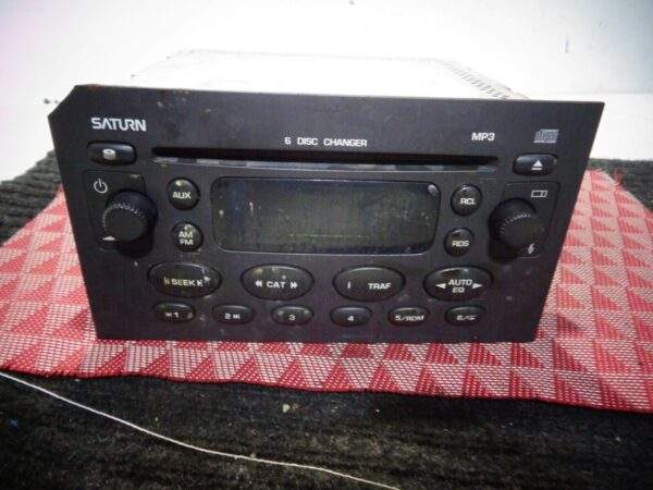 Saturn Ion Audio Radio Cd Player Cassette Receiver