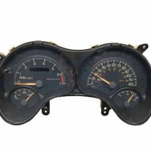 00-03 PONTIAC GRAND AM INSTRUMENT SPEEDOMETER CLUSTER MILES 120286 OEM, 09351732