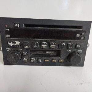 02-03 BUICK RENDEZVOUS AM FM CD PLAYER RADIO RECEIVER EQUIPMENT OEM, 638-01473