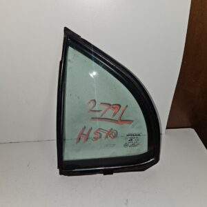 1999-2003 ACURA TL LEFT DRIVER SIDE REAR DOOR WINDOW VENT GLASS OEM, 279-56835