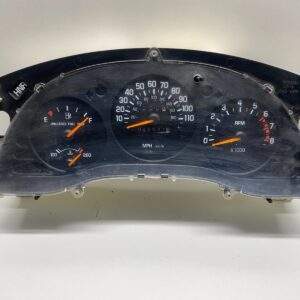 1997 CHEVROLET MONTE CARLO INSTRU SPEEDOMETER CLUSTER MILES 46537 OEM, 16219021