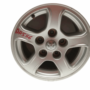 05-07 DODGE DAKOTA WHEEL RIM 16X8 W/O 2 DIMPLES ON END OF 5 SPOKE OEM, 560-02239