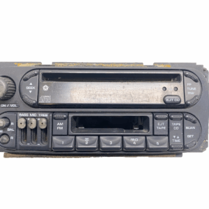 1999-2001 CHRYSLER 300M RADIO AUDIO RECEIVER AM FM CASSETTE OEM, 638-01111D
