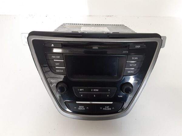 Hyundai Elantra Audio Radio Equipment Receiver