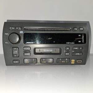 97-01 CADILLAC CATERA RADIO AUDIO CD W/ CASSETTE PLAYER EQUIPMENT OEM, 16239126