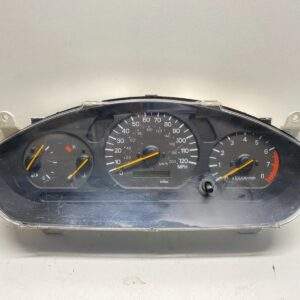 99-01 MITSUBISHI GALANT INSTR SPEEDOMETER CLUSTER MILES 123886 OEM, 257-61527B